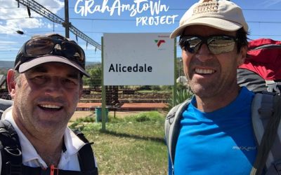 Foot-slogging, Grahamstown – Alicedale … along the railway track. Day 2 diary.