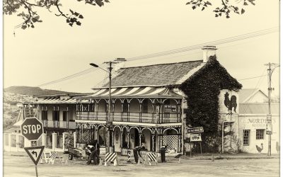 Makana Revive at work outside the Cock House