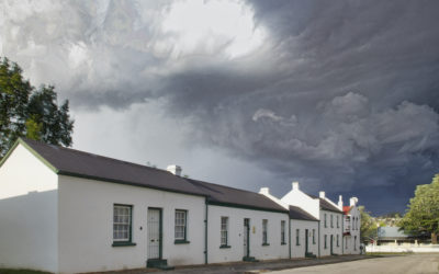 Stormy Skies Over Cross Street